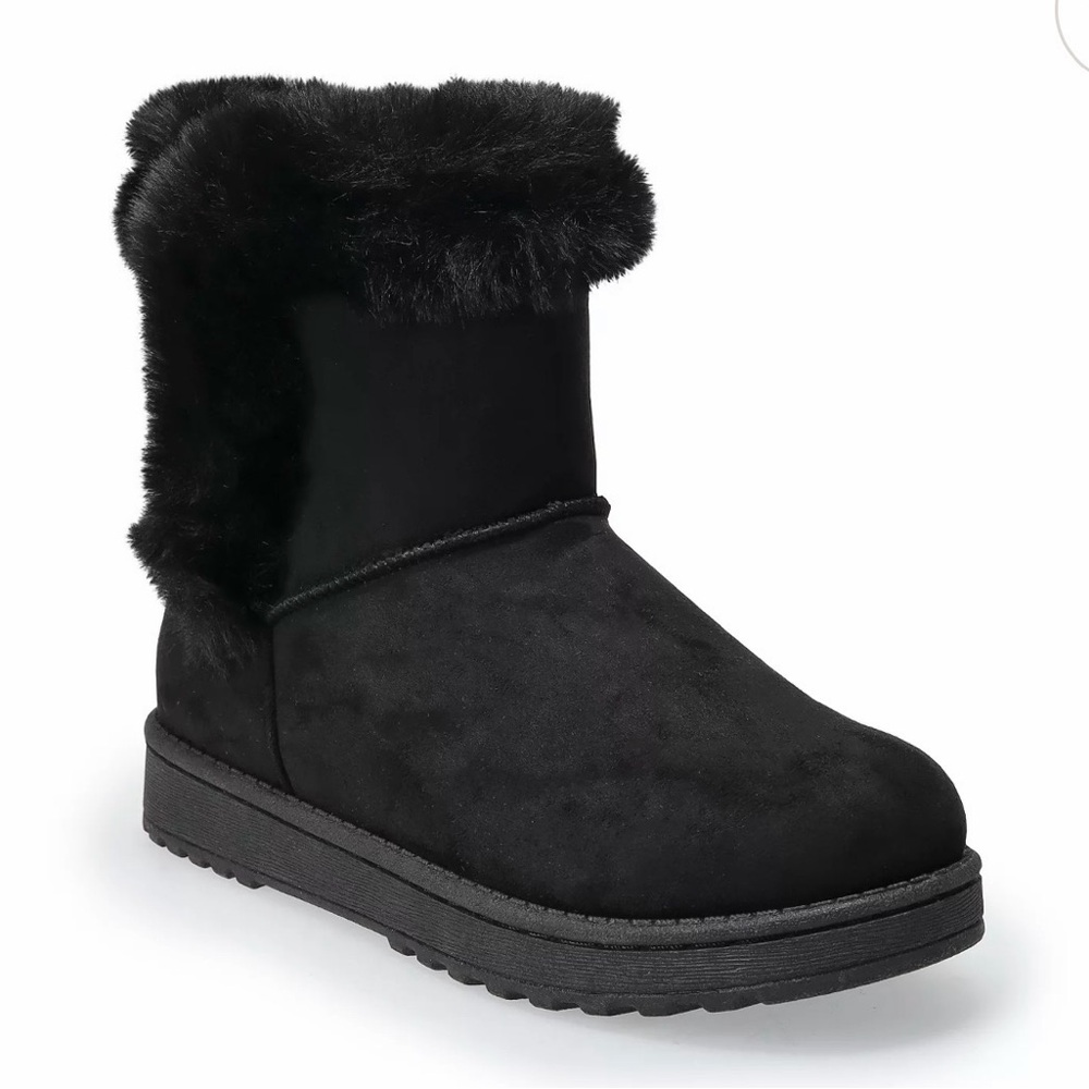 SO Black Ankle Boots for Women— BRAND NEW